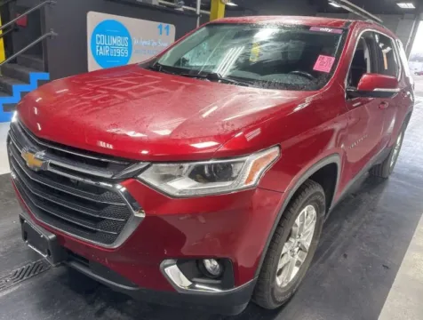 Red 2019 Chevrolet Traverse LT for sale in Columbus, OH