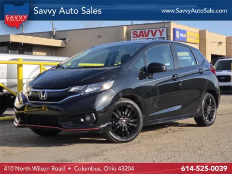 Black 2018 Honda Fit Sport for sale in Columbus, OH