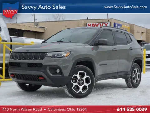 Gray 2022 Jeep Compass Trailhawk for sale in Columbus, OH