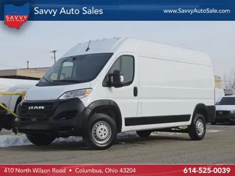 White 2024 Ram ProMaster 2500 High Roof for sale in Columbus, OH