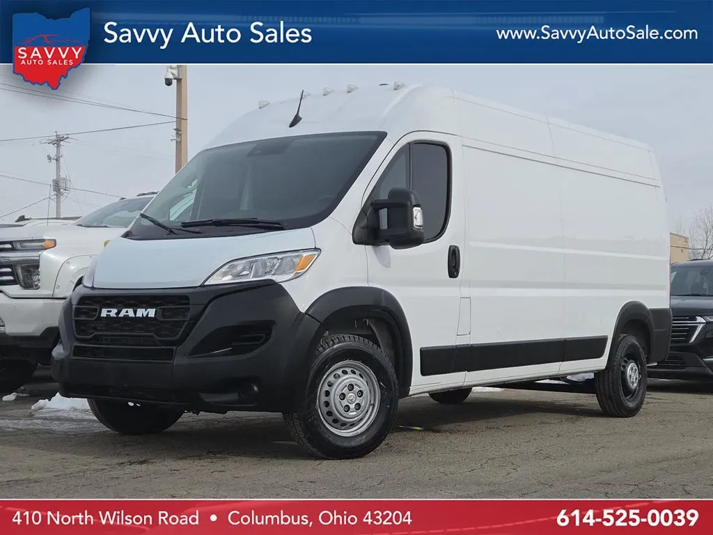 White 2024 Ram ProMaster 2500 High Roof for sale in Columbus, OH