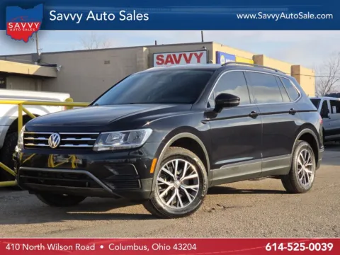 Black 2020 Volkswagen Tiguan 2.0T SE for sale in Columbus, OH