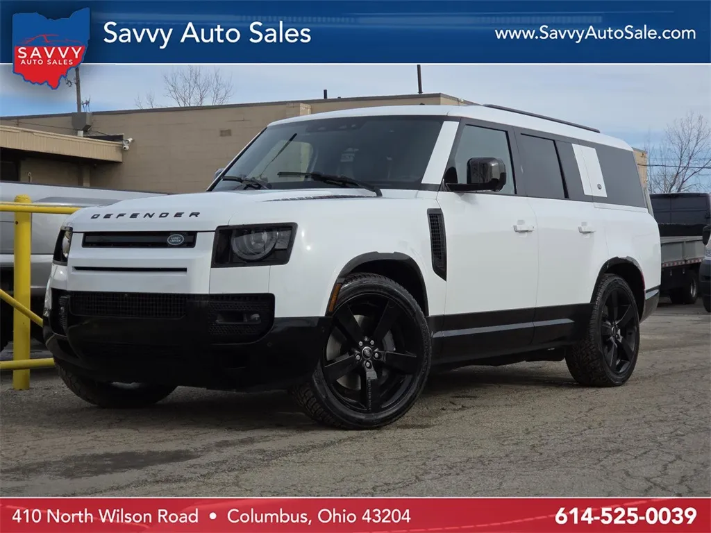 White 2024 Land Rover Defender 130 X-Dynamic SE for sale in Columbus, OH