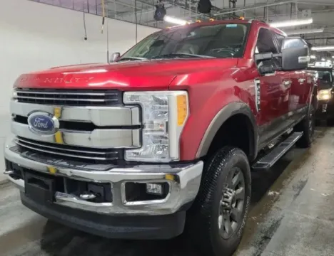Red 2017 Ford F-250SD Lariat for sale in Columbus, OH