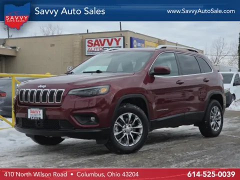 Red 2021 Jeep Cherokee Latitude Lux for sale in Columbus, OH
