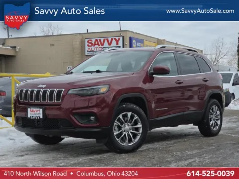 Red 2021 Jeep Cherokee Latitude Lux for sale in Columbus, OH
