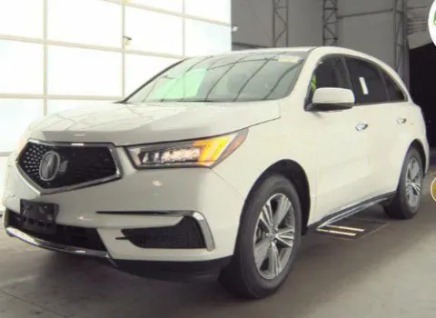 White 2020 Acura MDX 3.5L for sale in Columbus, OH