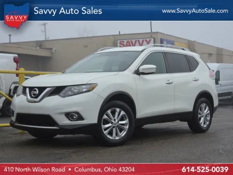 Red 2016 Nissan Rogue SV for sale in Columbus, OH