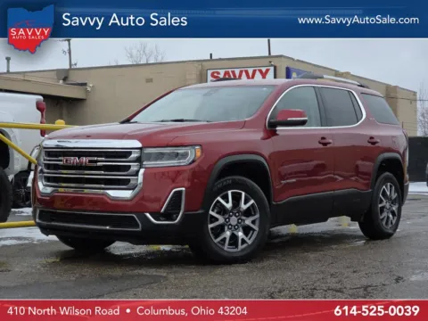 Red 2023 GMC Acadia SLT for sale in Columbus, OH