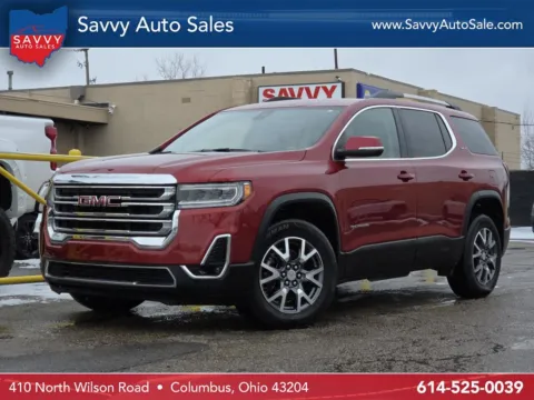 Red 2023 GMC Acadia SLT for sale in Columbus, OH