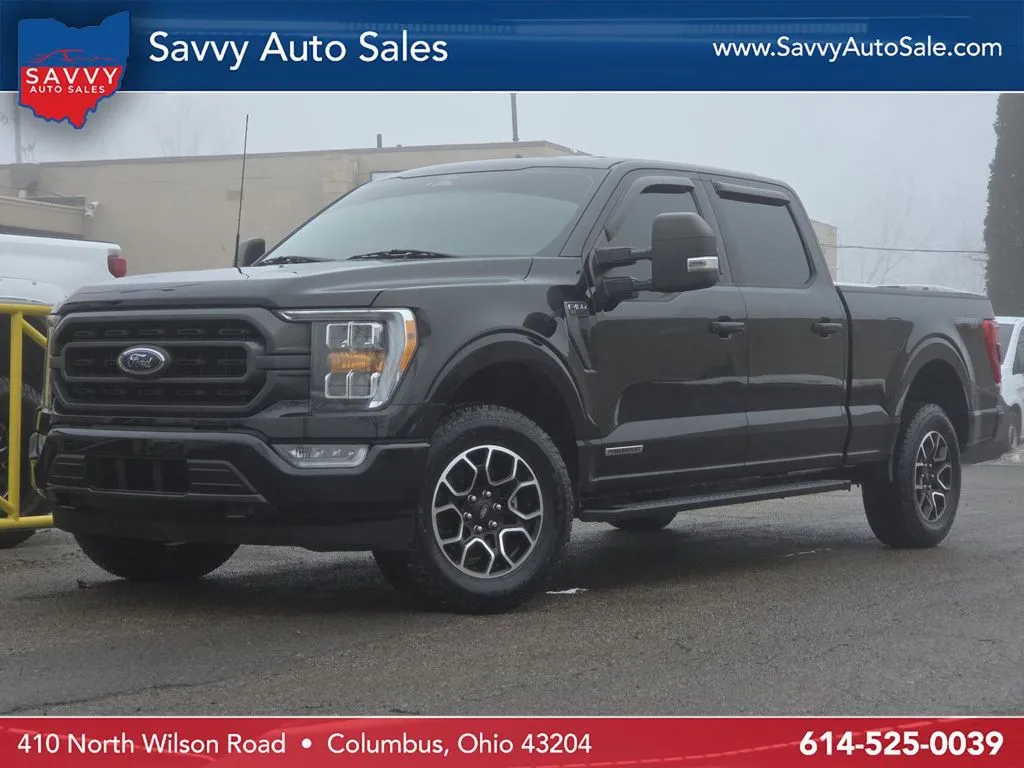 Black 2022 Ford F-150 XLT for sale in Columbus, OH