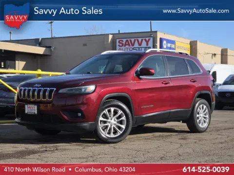 Red 2019 Jeep Cherokee Latitude for sale in Columbus, OH
