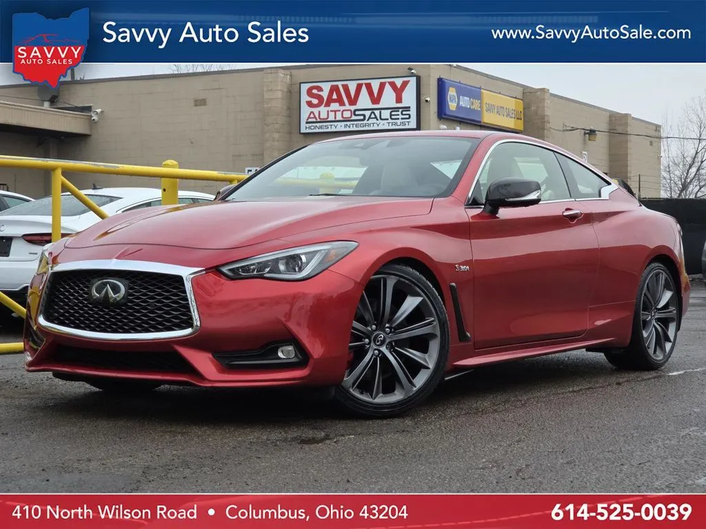 Red 2018 INFINITI Q60 Red Sport 400 for sale in Columbus, OH