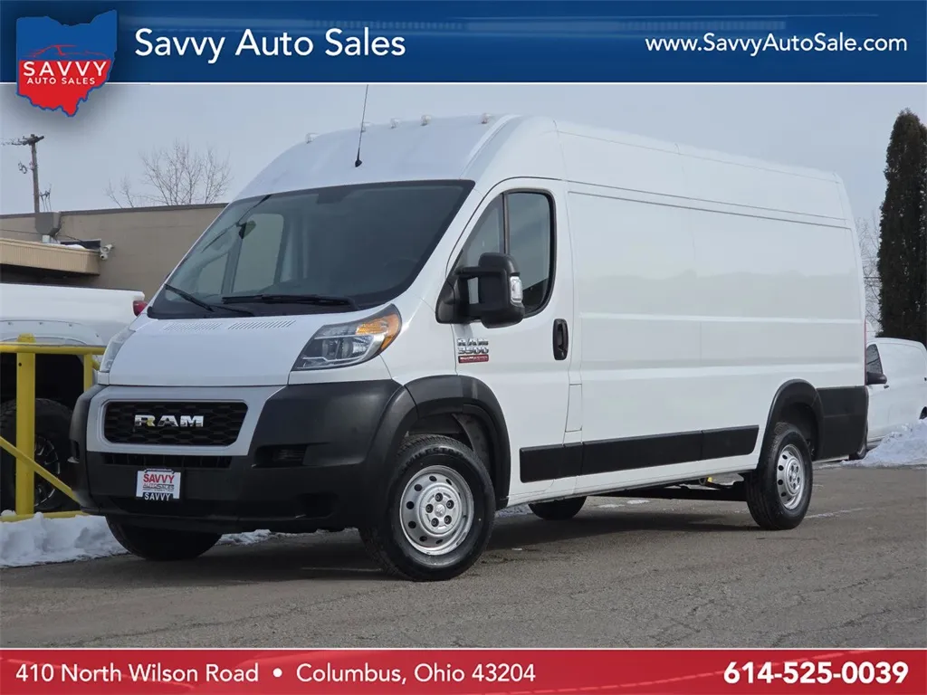 White 2021 Ram ProMaster 3500 High Roof for sale in Columbus, OH