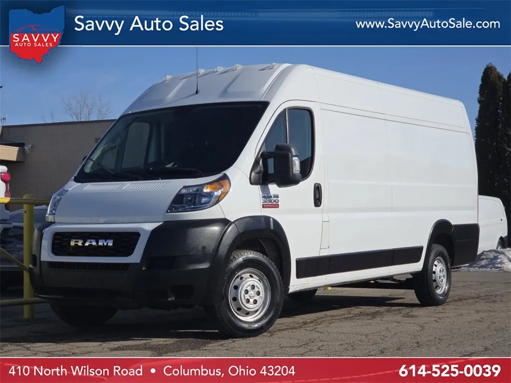 White 2021 Ram ProMaster 3500 High Roof for sale in Columbus, OH