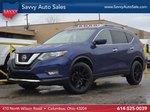 Blue 2019 Nissan Rogue SV for sale in Columbus, OH