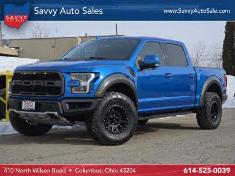 Blue 2019 Ford F-150 Raptor for sale in Columbus, OH