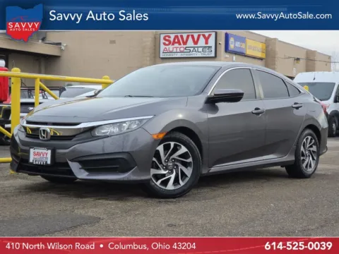 Gray 2018 Honda Civic EX for sale in Columbus, OH
