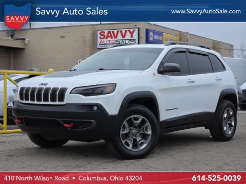 White 2019 Jeep Cherokee Trailhawk for sale in Columbus, OH