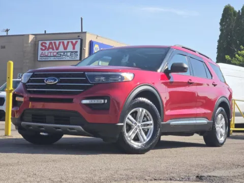 Red 2020 Ford Explorer XLT for sale in Columbus, OH
