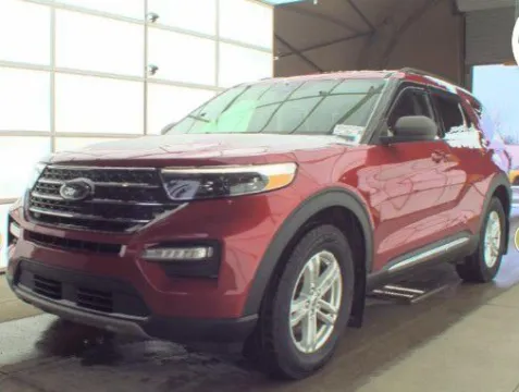 Red 2020 Ford Explorer XLT for sale in Columbus, OH