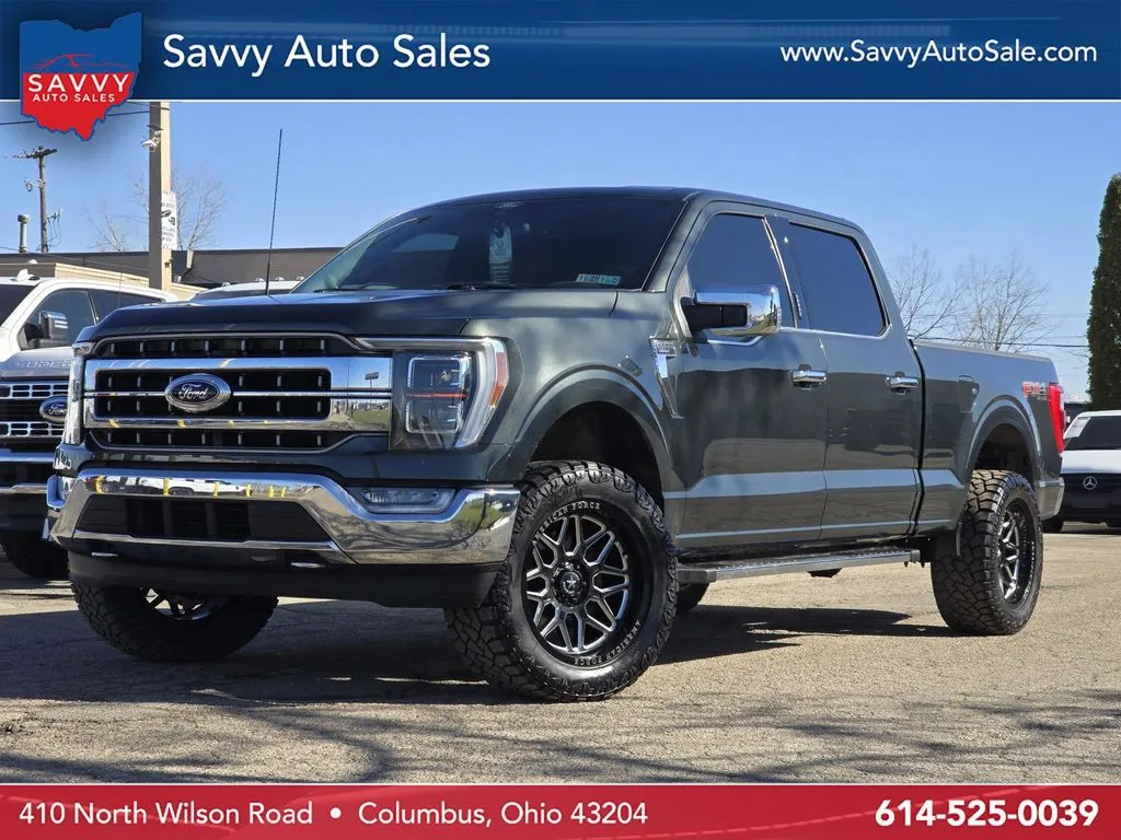 Green 2021 Ford F-150 Lariat for sale in Columbus, OH