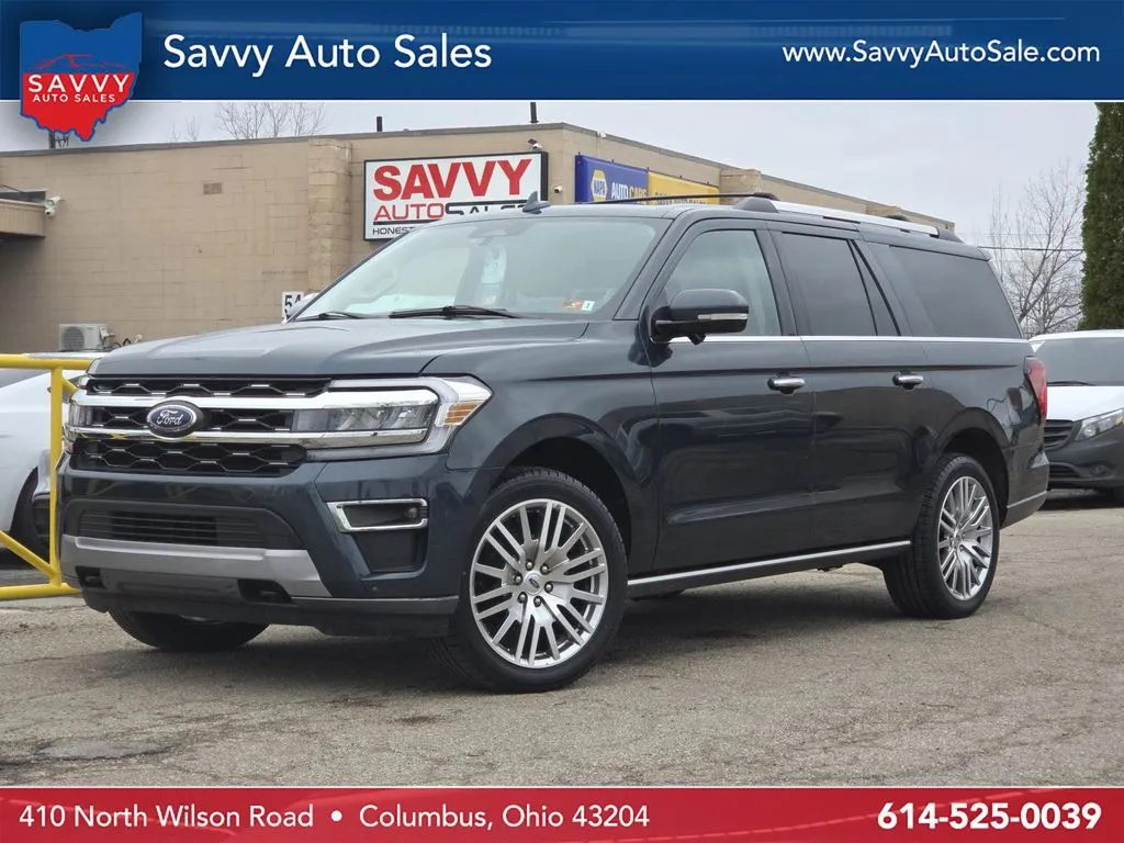Blue 2024 Ford Expedition Max Limited for sale in Columbus, OH
