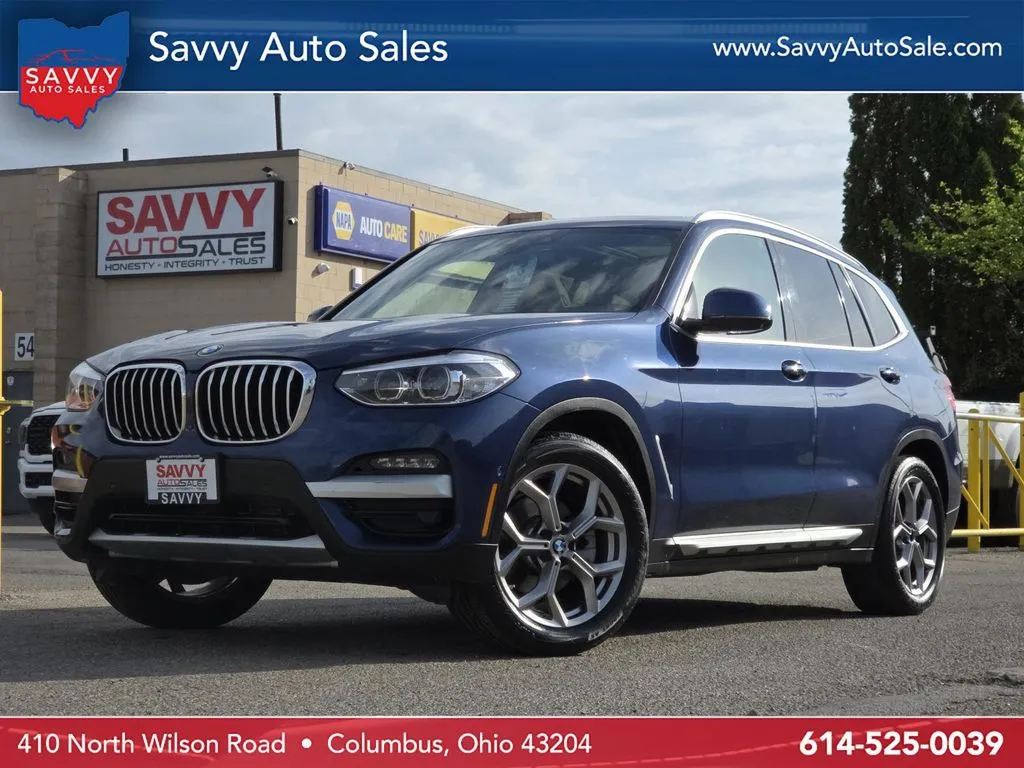 Blue 2020 BMW X3 xDrive30i for sale in Columbus, OH