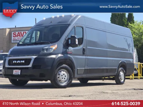 Blue 2020 Ram ProMaster 3500 High Roof for sale in Columbus, OH
