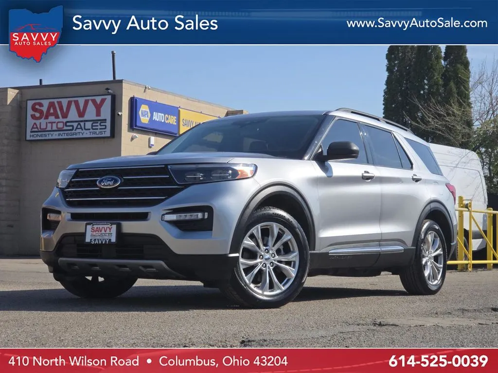 Silver 2020 Ford Explorer XLT for sale in Columbus, OH