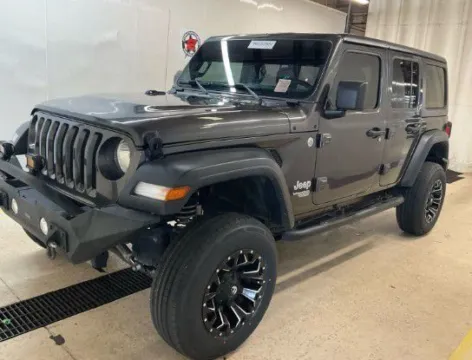 Gray 2018 Jeep Wrangler Unlimited Sport for sale in Columbus, OH
