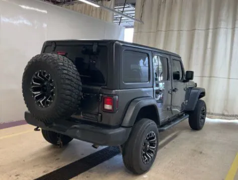 Another view of 2018 Jeep Wrangler Unlimited Sport for sale in Columbus, OH at SAVVY AUTO SALES LLC