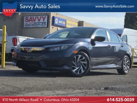 Beige 2018 Honda Civic EX for sale in Columbus, OH