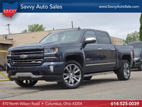 Blue 2018 Chevrolet Silverado 1500 LTZ for sale in Columbus, OH