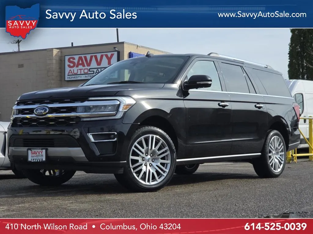 Black 2024 Ford Expedition Max Limited for sale in Columbus, OH