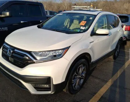 White 2022 Honda CR-V Hybrid EX-L for sale in Columbus, OH