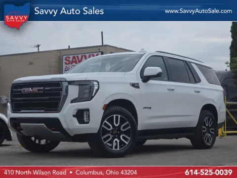 White 2021 GMC Yukon AT4 for sale in Columbus, OH