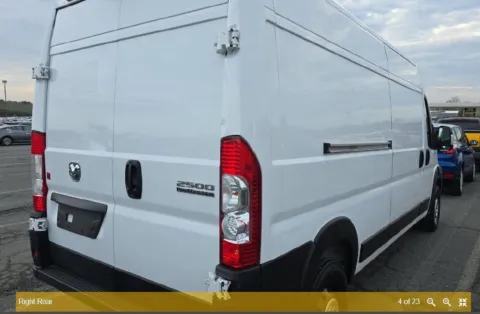 Another view of 2023 Ram ProMaster 2500 High Roof for sale in Columbus, OH at SAVVY AUTO SALES LLC