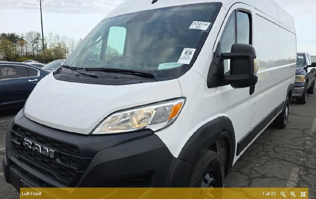 White 2023 Ram ProMaster 2500 High Roof for sale in Columbus, OH