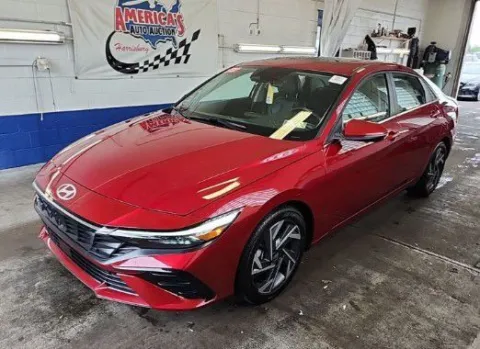 Red 2025 Hyundai Elantra Limited for sale in Columbus, OH