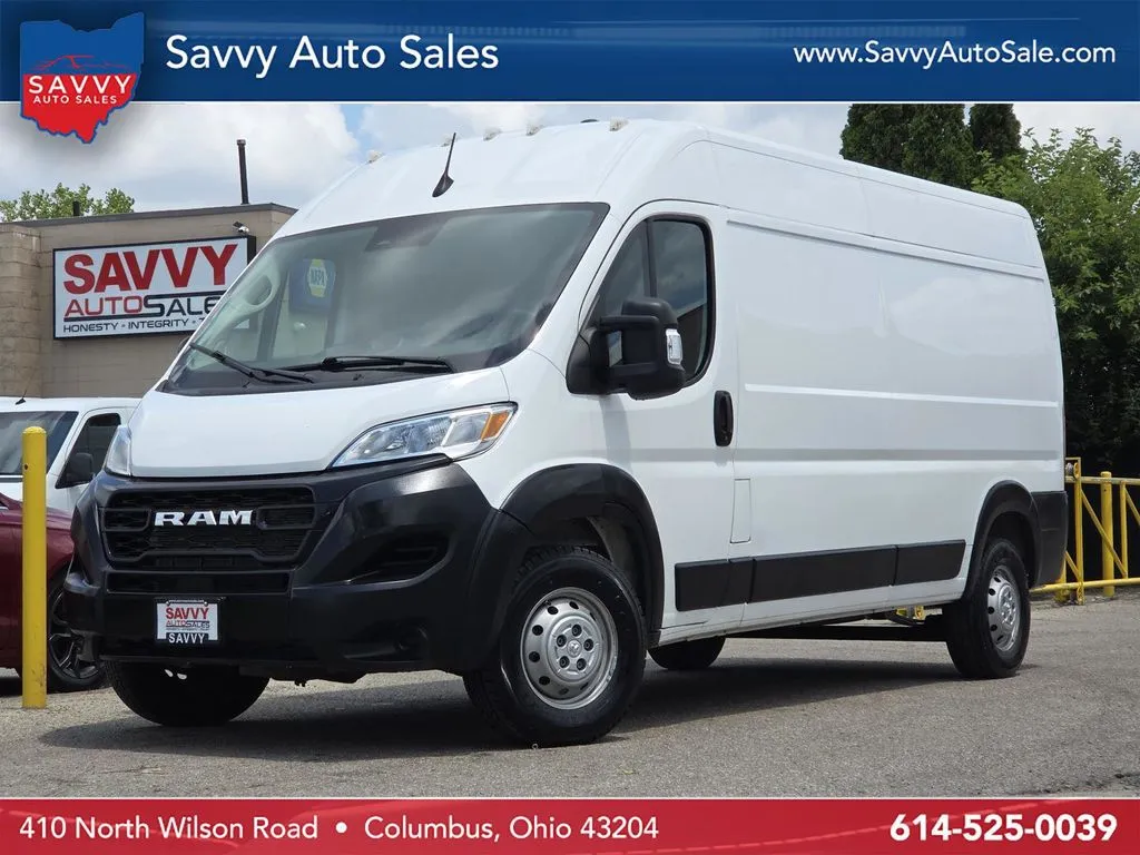 White 2023 Ram ProMaster 2500 High Roof for sale in Columbus, OH