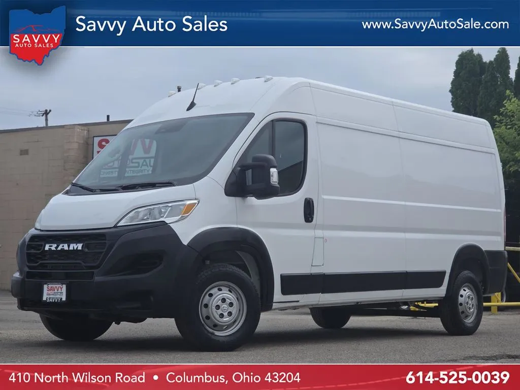 White 2023 Ram ProMaster 2500 High Roof for sale in Columbus, OH