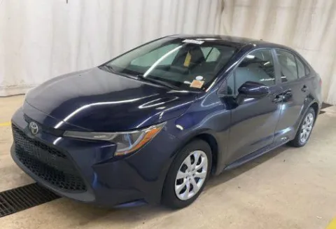 Blue 2021 Toyota Corolla LE for sale in Columbus, OH