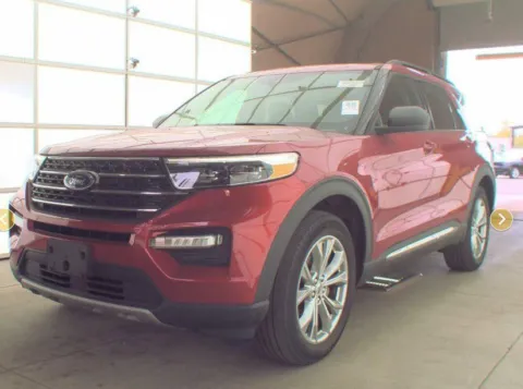 Red 2020 Ford Explorer XLT for sale in Columbus, OH