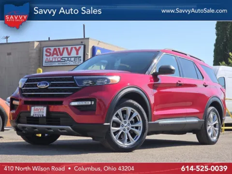 Red 2020 Ford Explorer XLT for sale in Columbus, OH