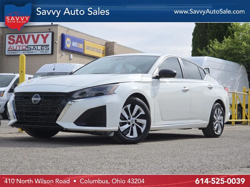 White 2025 Nissan Altima 2.5 S for sale in Columbus, OH