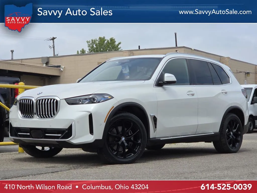 White 2025 BMW X5 xDrive40i for sale in Columbus, OH