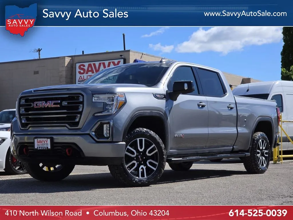 Silver 2021 GMC Sierra 1500 AT4 for sale in Columbus, OH