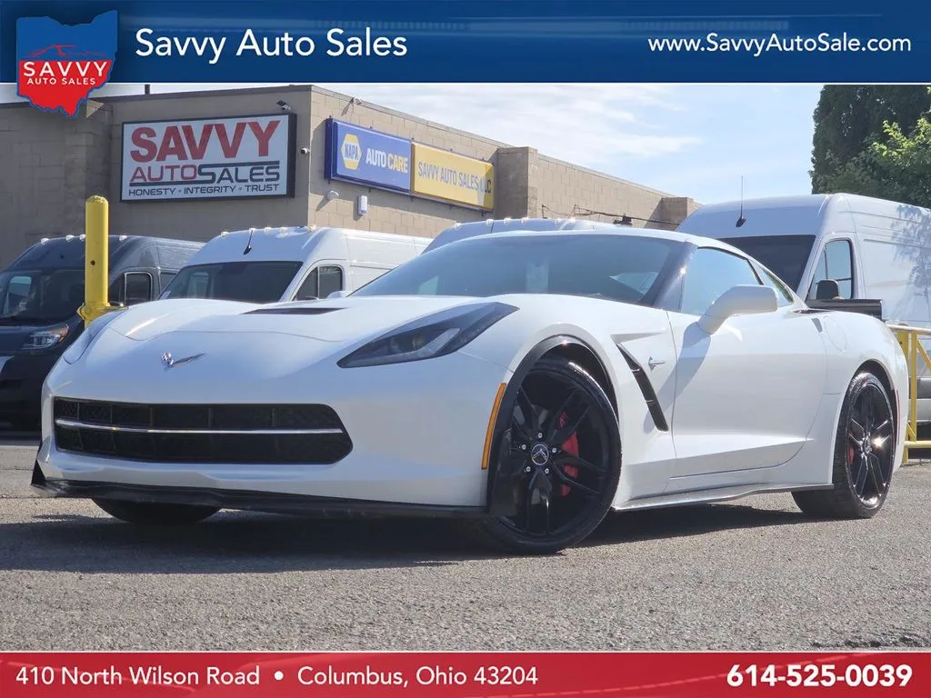 White 2018 Chevrolet Corvette Stingray for sale in Columbus, OH