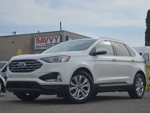 Photos of 2020 Ford Edge Titanium for sale in Columbus, OH at SAVVY AUTO SALES LLC